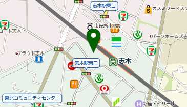 吉野家 志木南口店の地図画像