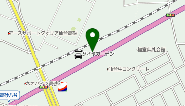 吉野家 仙台高砂店の地図画像