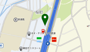 吉野家 中環学園町店の地図画像