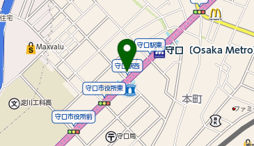 吉野家 守口駅前店の地図画像