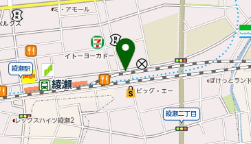 吉野家 綾瀬駅東口店の地図画像
