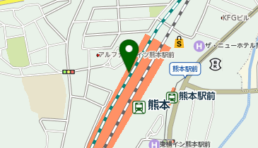 吉野家 熊本駅店の地図画像