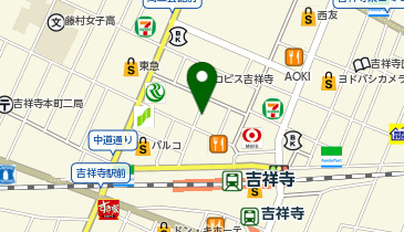 吉野家 吉祥寺北店の地図画像