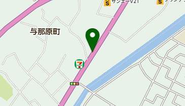 吉野家 329号線与那原店の地図画像