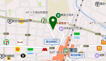 吉野家 蒲田駅前店の地図画像
