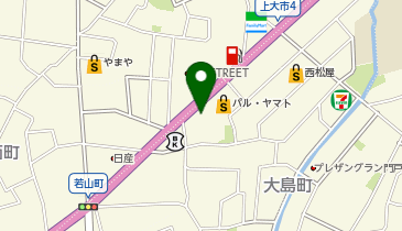 吉野家 171号線西宮若山町店の地図画像