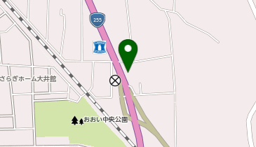 吉野家 大井松田店の地図画像