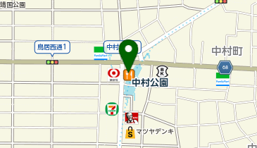 吉野家 中村公園店の地図画像