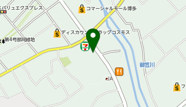 吉野家 東光寺店の地図画像