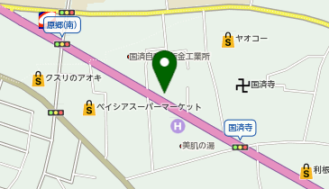 吉野家 17号線深谷店の地図画像