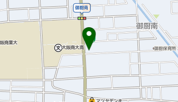 吉野家 東大阪八戸ノ里店の地図画像