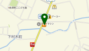 吉野家 魚津店の地図画像