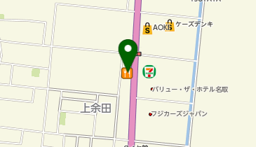 吉野家 4号線名取店の地図画像