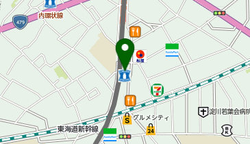 吉野家 上新庄駅前店の地図画像