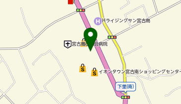 吉野家 イオンタウン宮古南店の地図画像