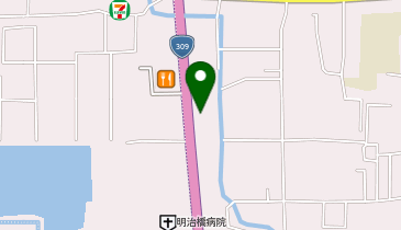 吉野家 309号線三宅店の地図画像
