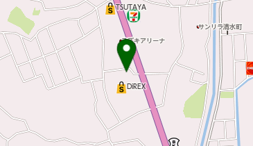 吉野家 3号線高平店の地図画像