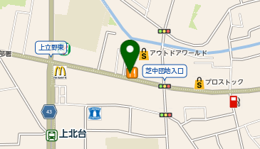 吉野家 新青梅街道東大和店の地図画像