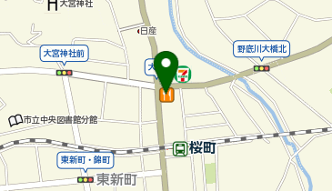 吉野家 飯田大門町店の地図画像