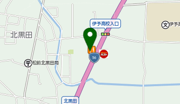 吉野家 伊予松前店の地図画像