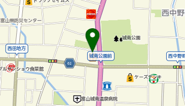 吉野家 41号線富山城南公園前店の地図画像