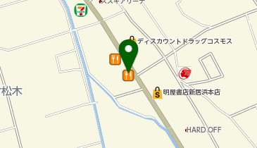 吉野家 新居浜店の地図画像
