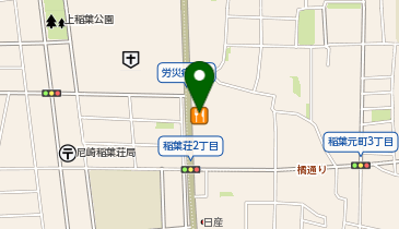 吉野家 尼宝線労災病院前店の地図画像