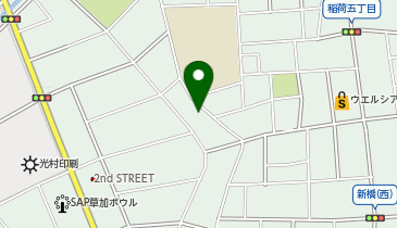 リハビリ型デイサービス リハプライド 草加稲荷の地図画像