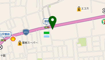 リハビリ型デイサービス リハプライド 原宿の地図画像