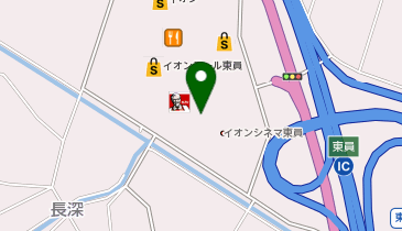 京都北白川ラーメン魁力屋 イオンモール東員店の地図画像