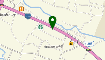 京都北白川ラーメン魁力屋 御殿場店の地図画像