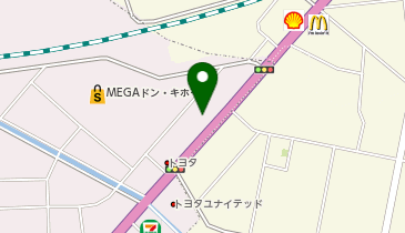 京都北白川ラーメン魁力屋 浜松店の地図画像