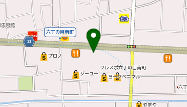 京都北白川ラーメン魁力屋 六丁の目店の地図画像