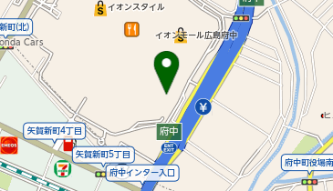 京都北白川ラーメン魁力屋 イオンモール広島府中店の地図画像