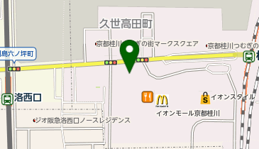 からたま屋 イオンモール京都桂川店の地図画像