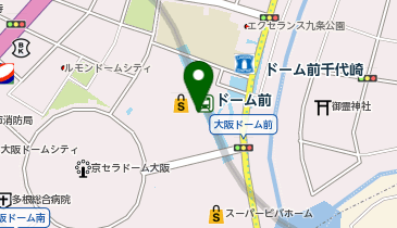 京都北白川ラーメン魁力屋 イオンモール大阪ドームシティ店の地図画像