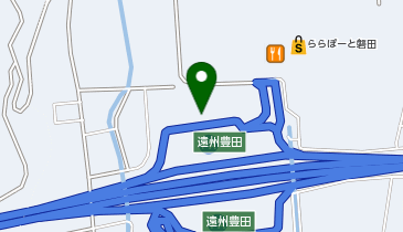 京都北白川ラーメン魁力屋 遠州豊田PA上り線店の地図画像