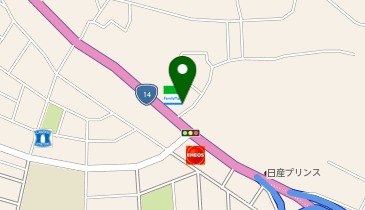 京都北白川ラーメン魁力屋 幕張インター店の地図画像