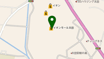 京都北白川ラーメン魁力屋 イオンモール太田店の地図画像