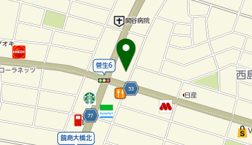 京都北白川ラーメン魁力屋 岐阜島店の地図画像