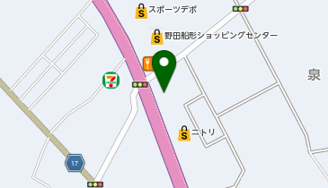 京都北白川ラーメン魁力屋 野田店の地図画像