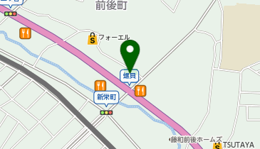 京都北白川ラーメン魁力屋 豊明店の地図画像