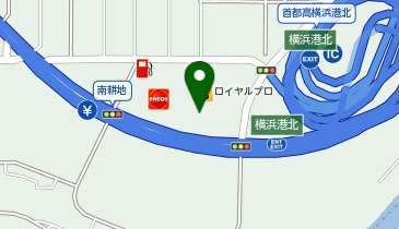京都北白川ラーメン魁力屋 港北インター店の地図画像