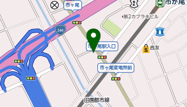 京都北白川ラーメン魁力屋 市が尾店の地図画像