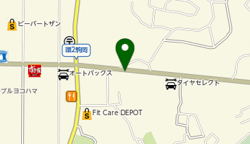 京都北白川ラーメン魁力屋 鶴見駒岡店の地図画像