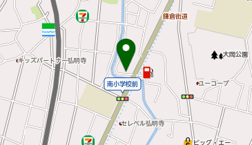 京都北白川ラーメン魁力屋 弘明寺店の地図画像