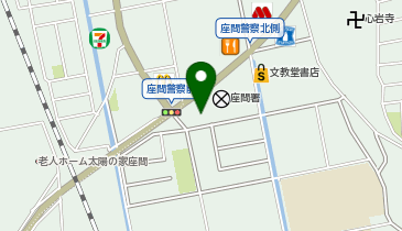 京都北白川ラーメン魁力屋 座間店の地図画像