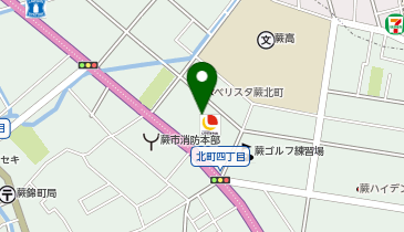 京都北白川ラーメン魁力屋 蕨店の地図画像