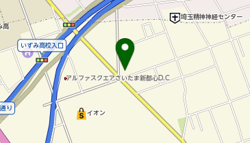 京都北白川ラーメン魁力屋 北与野店の地図画像