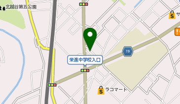 京都北白川ラーメン魁力屋 北越谷店の地図画像